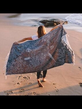 SandCloud Turtle Gray Towel